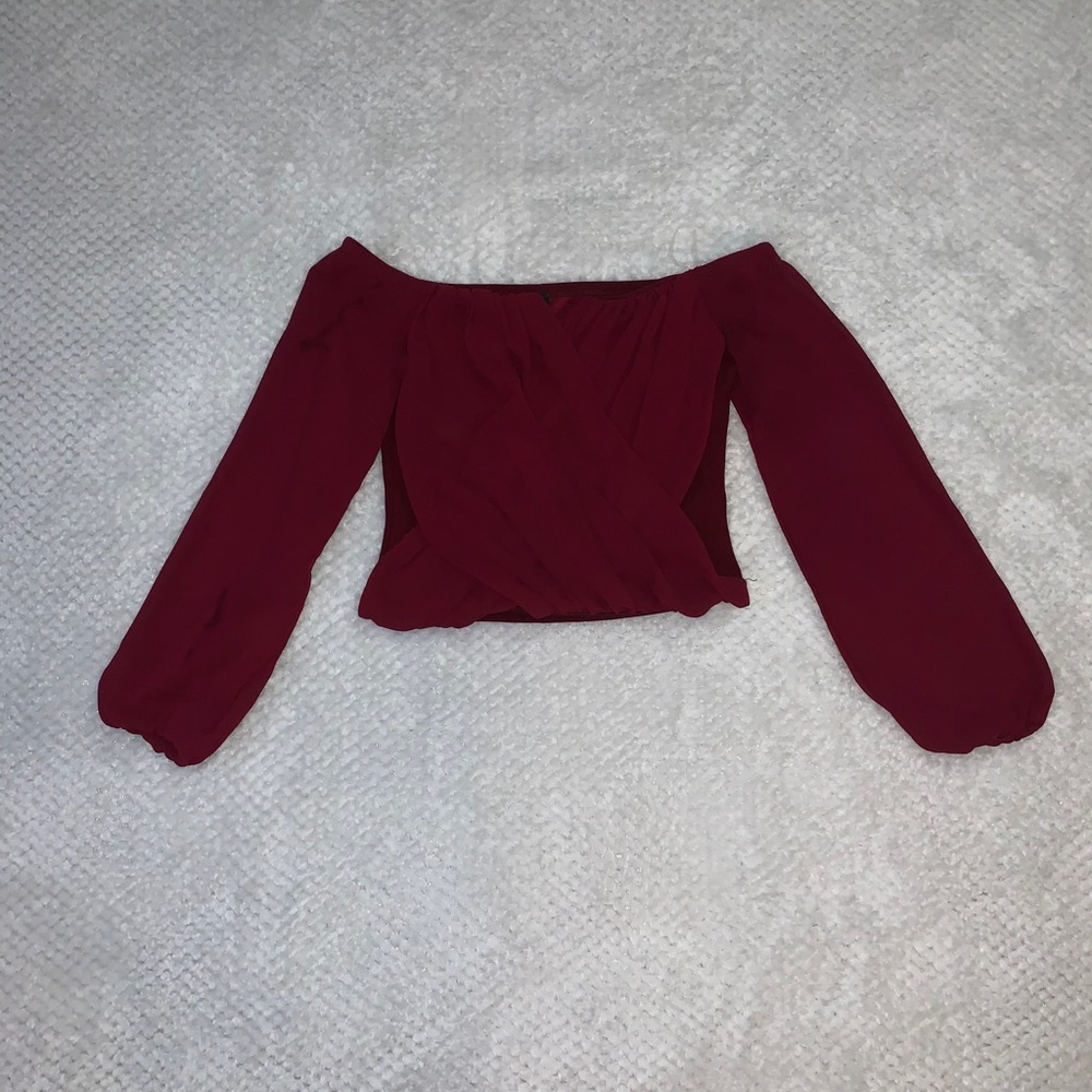 Off the shoulder blouse